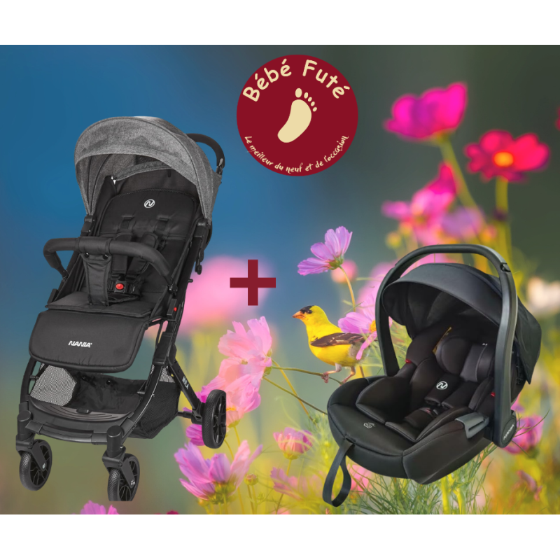 Duo Poussette myla et sa coque
