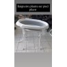 Baignoire pliante et son pied