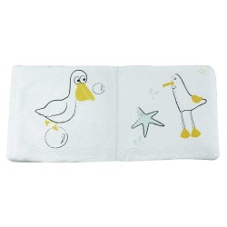 Livre tissus pour bébé avec miroir