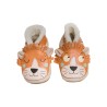 Chausson cuir FOURRE Lait et Miel