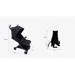 Poussette ultra compact de voyage