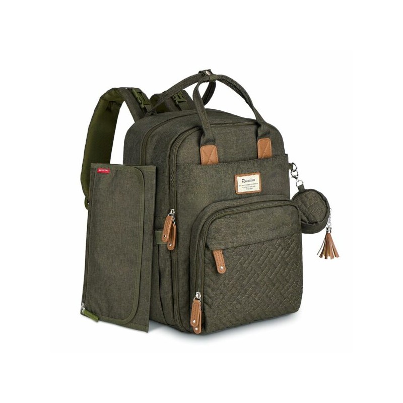 Sac à dos à langer avec pochette de change amovible