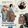 Sac à dos à langer avec pochette de change amovible