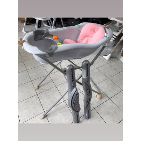 Baignoire sur pied evolutive