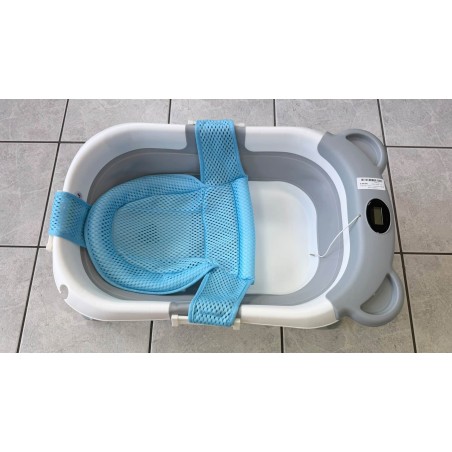Baignoire compactable avec transat filet de bain