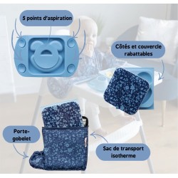 Assiette EasyMat isotherme Tidy Tot