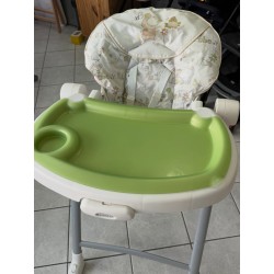 Chaise haute inclinable ourson