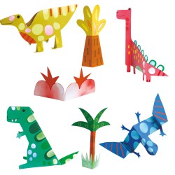 Jeu petit livret 2en 1 Origami et Peinture