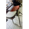Chaise haute inclinable