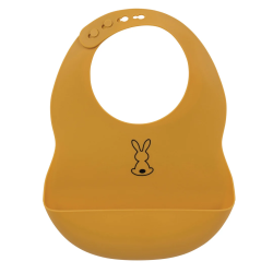 Bavoir silicone avec recuperateur Nattou
