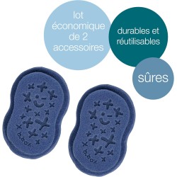 Lot de 2 Eponges de bain...