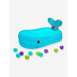 Baignoire gonflable baleine avec balles