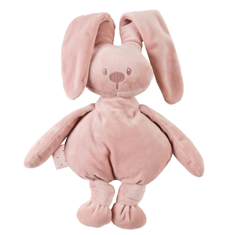 Doudou Lapin Géant rose