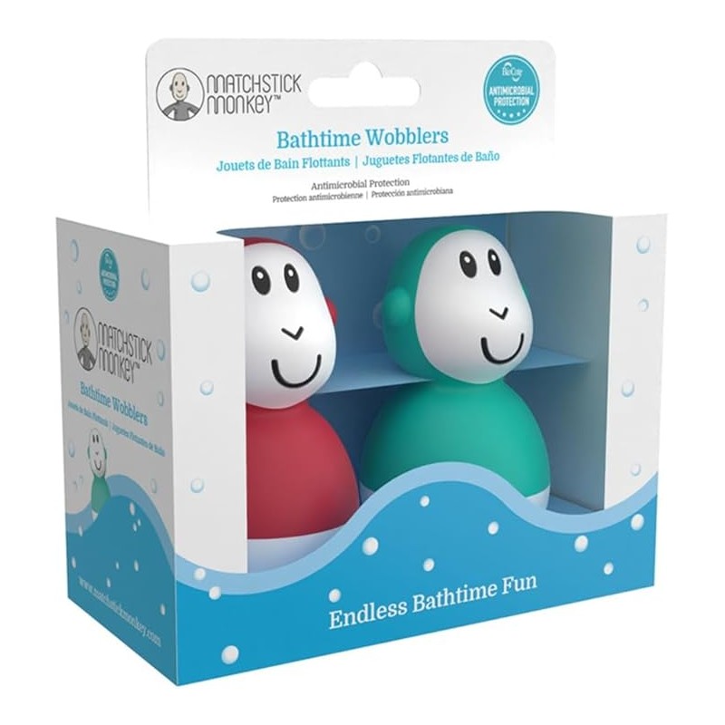 Lot de 2 singes de Bain