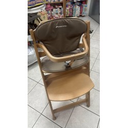 Chaise haute en bois évolutive Bébé confort