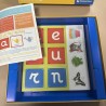 Jeu lettres tactiles